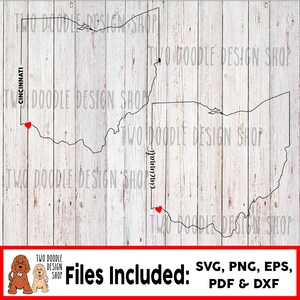 Cincinnati, Ohio - SVG File Instant Download