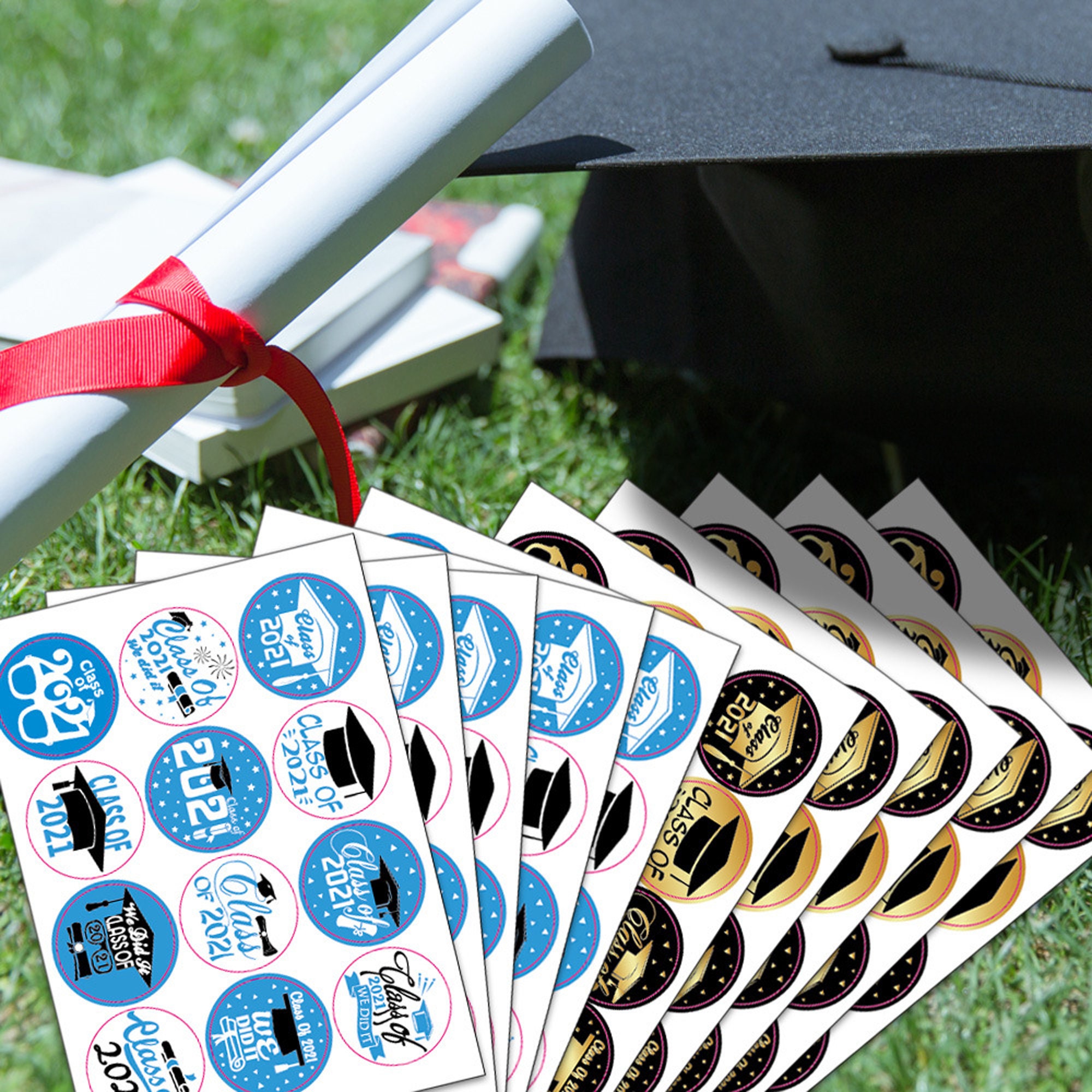graduation stickersgraduation party stickersenvelope sealing etsy