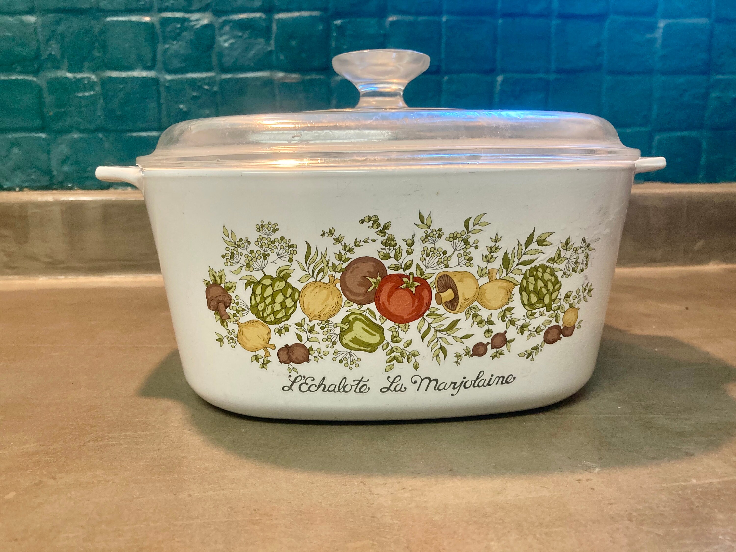 Vintage Corningware Spice Of Life L'Echalote La Marjolaine Etsy