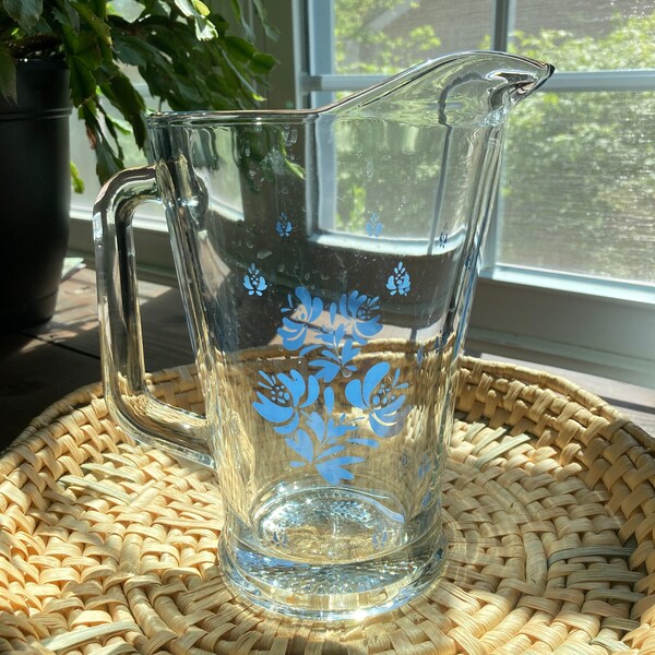 Iced Tea Pitcher Etsy