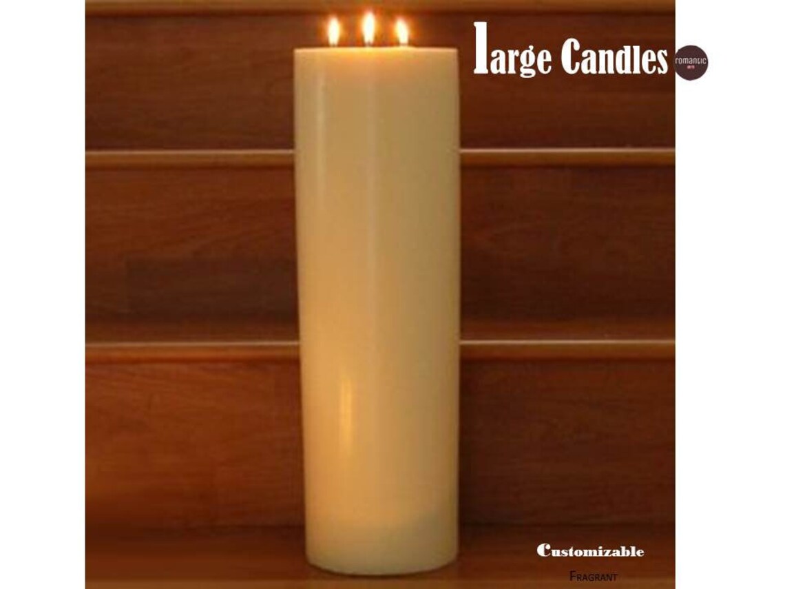 Customizable BİG Candles Giant Tower Candles Interior Etsy