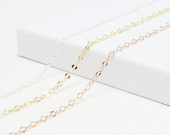 Delicate Gold Chain Necklace, Minimalist Necklace, Layering Chain, Thin Silver Chain, Simple Dainty Chain, Gold Filled | Darling Necklace