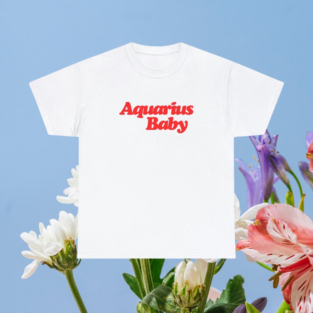 T-shirt Homme Verseau - Signe Astrologique - Coton Jersey, Coupe Régulière