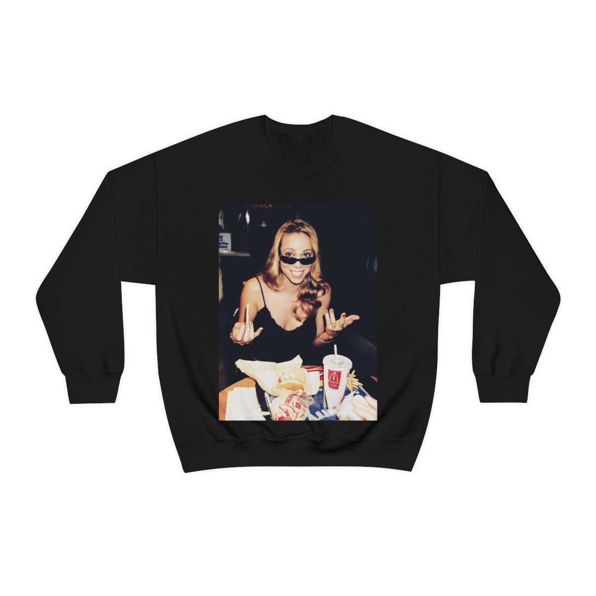 Discover Mariah Carey Mcdonalds Unisex Sweatshirt