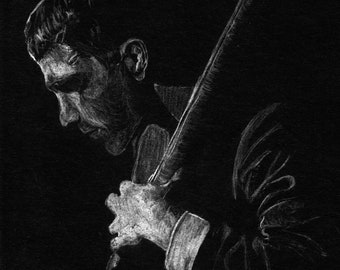 Scott LaFaro Digital descargar negro y blanco Jazz arte cartel imprimir músico pared arte decoración arte impresión personalizado regalos diseños