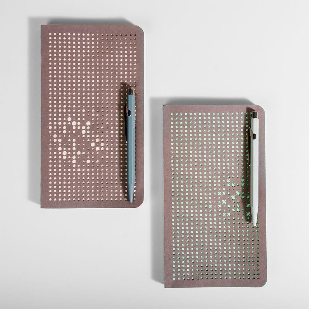 Irregular Designer Notebook Soft Cover / Smyth Sewn Binding / Colored ...