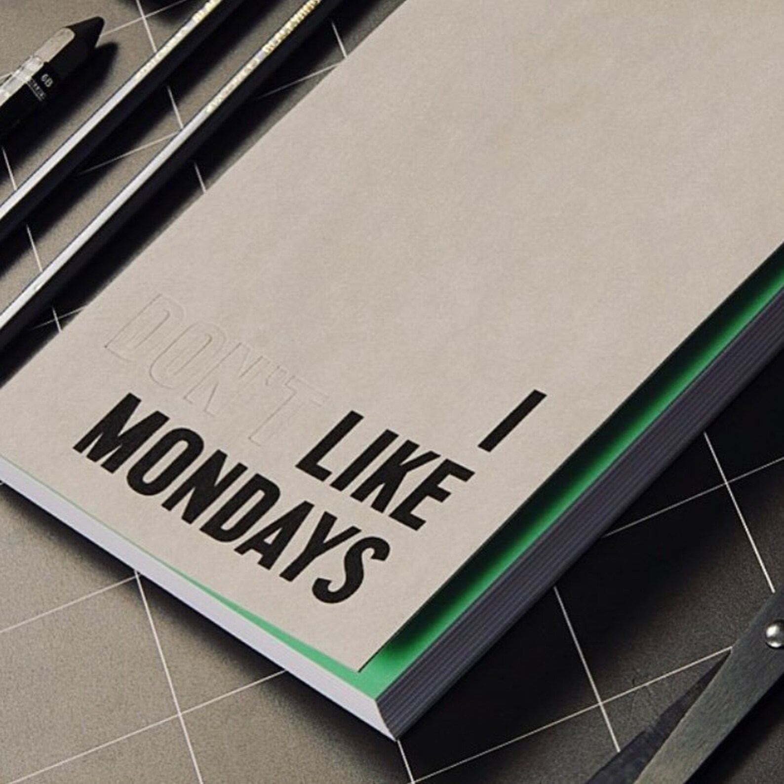 I Love Mondays Motivational Notebook Soft Cover Burst Perfect Binding ...