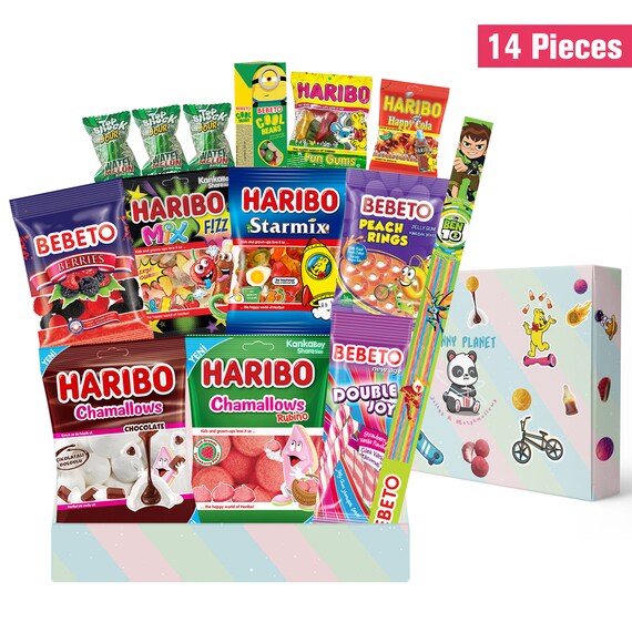 Haribo Gummy Candy Assortment Variety Snacks Care Etsy