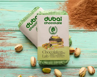 Dubai Chocolate Bar – Pistachio Kadaifi, Crispy Kunafa