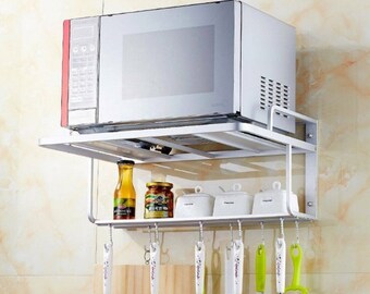 Microwave stand | Etsy Shoze Hanging Microwave Oven Stand