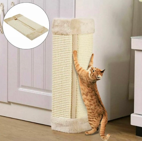 cat corner wall scratcher