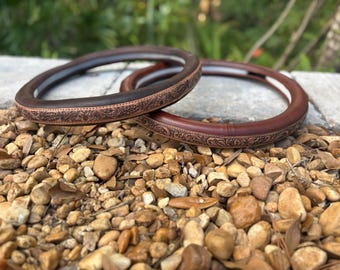 Brown Tooled Leather Steering Wheel Cover. tooled leather 15” cover. Valentines gift. Sweet 16 gift