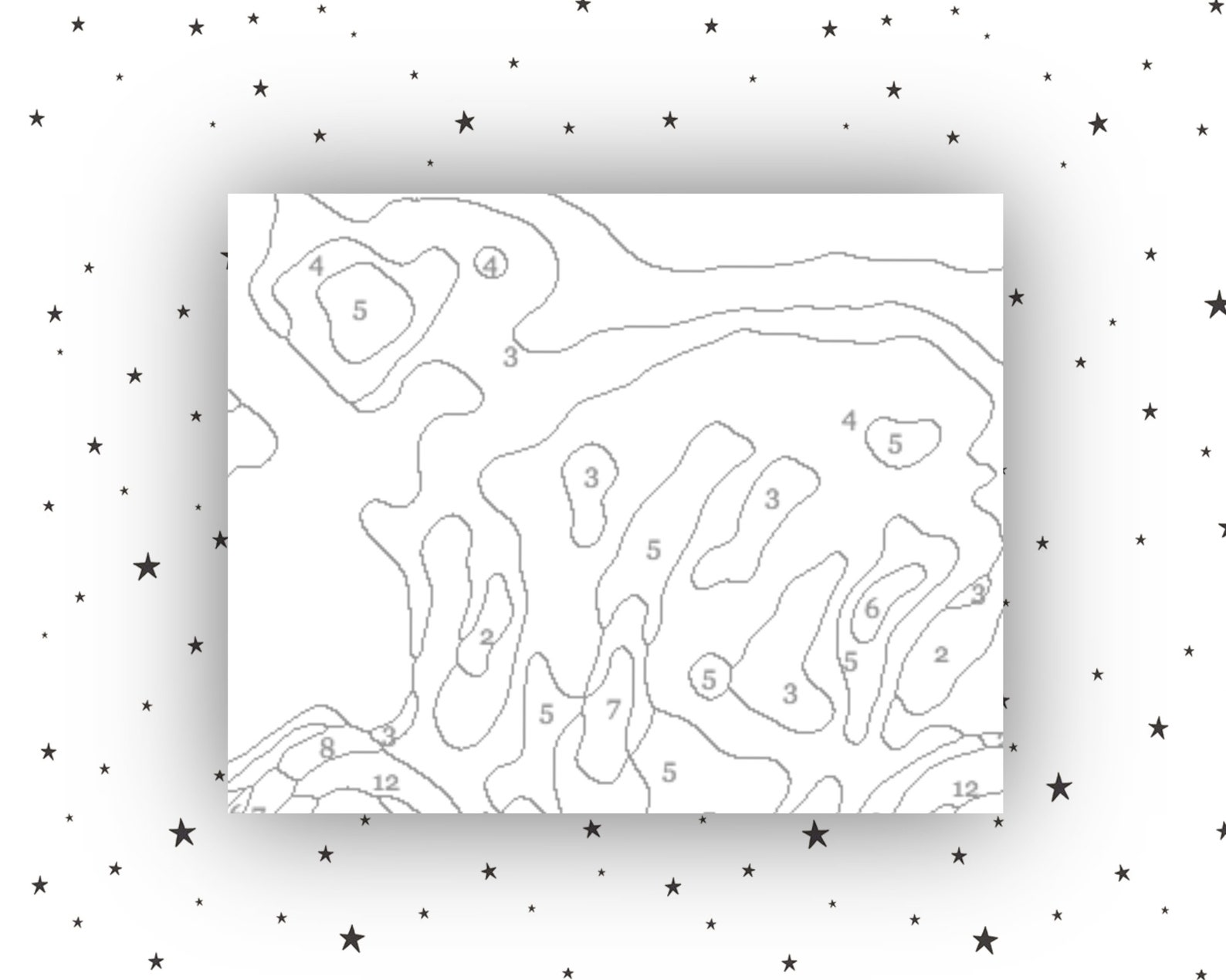 Cat Paint by Numbers for Adults Printable PDF Kittens | Etsy