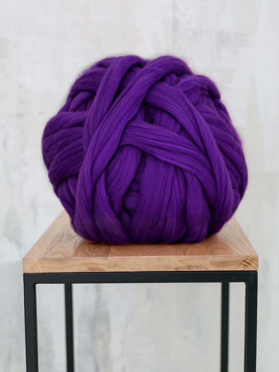 Merino wool yarn chunky yarn giant chunky knit blanket yarn Etsy