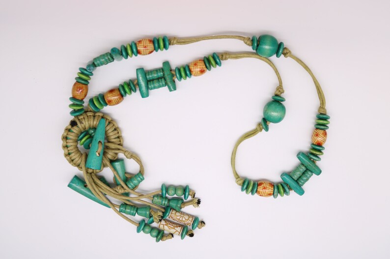 mothers day gift extra long necklace glass rope necklace 72 cm 28,3 inch