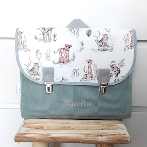 Cartable maternelle little zoo