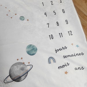 Tapis Etapes Couverture Etapes Photo Evolution Bebe Etsy
