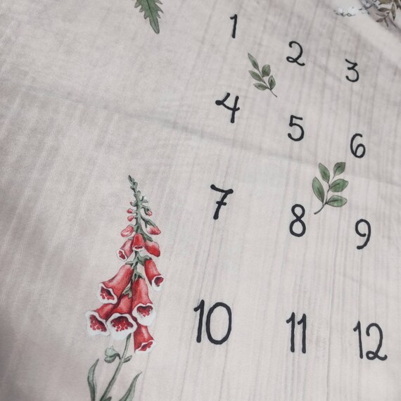 Tapis Etapes Couverture Etapes Photo Evolution Bebe Etsy