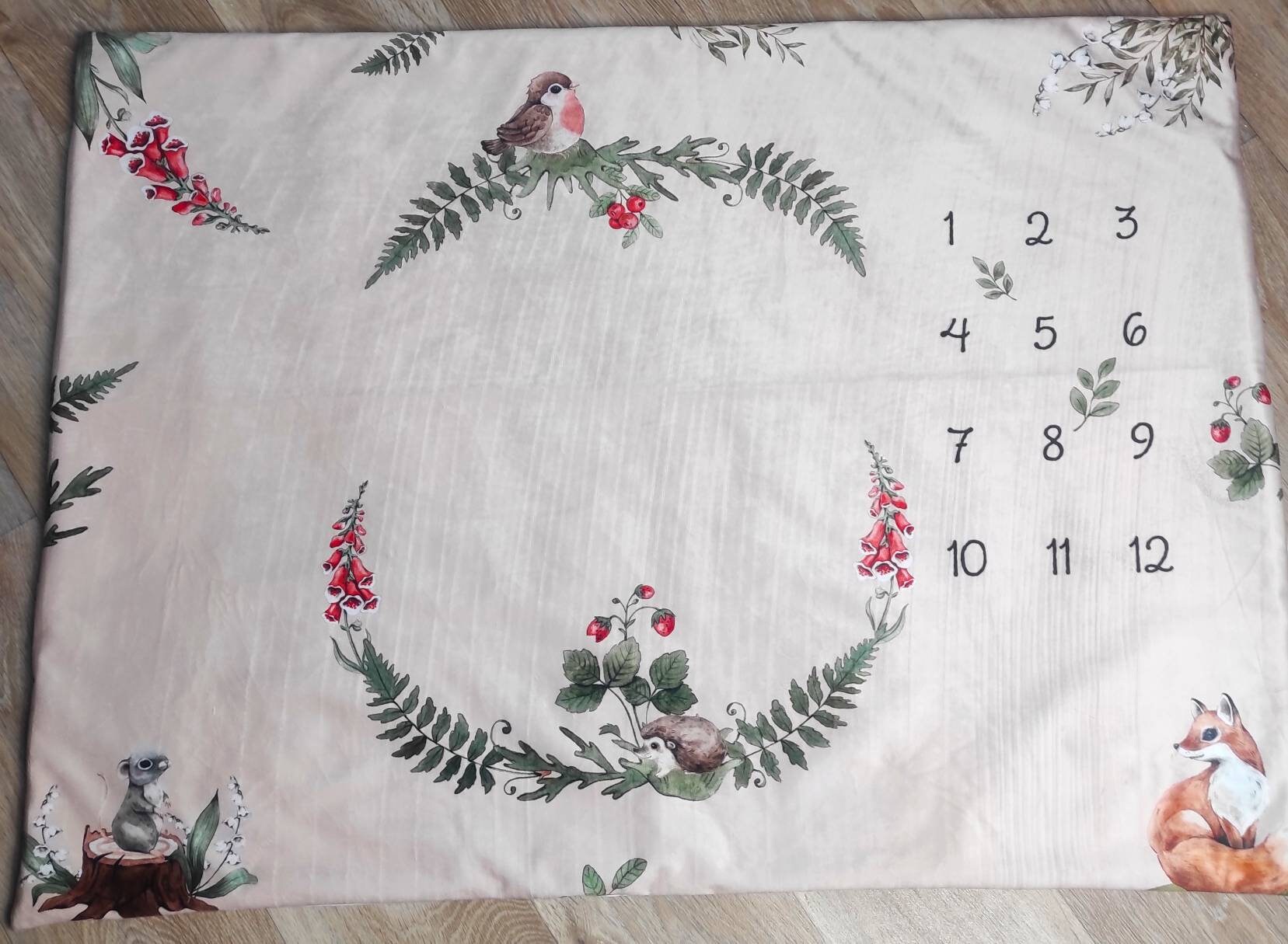 Tapis Etapes Couverture Etapes Photo Evolution Bebe Etsy