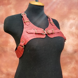 Ledergeschirr Kostüme, Mittelalter-Gewandung, Steampunk, Festival-Gewand, Wikinger, Hexe, Zauberer