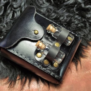 Alchemist, Potion holder,leather belt bag,Medieval Belt Pouch,Alchemy Kit Bag,Cosplay Belt Pouche