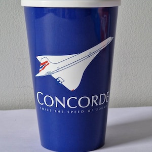 Concorde Americano Mug, Speedbird, Coffee, Travel Cup, Aviation Gift