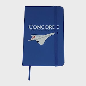 Concorde Blue A6 Soft Touch Notebook