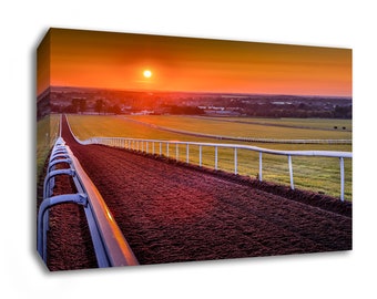 Newmarket Horse Racing Prints, Suffolk Landscape Canvas