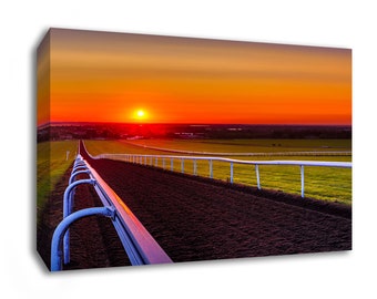 Newmarket Horse Racing Prints, Suffolk Landscape Canvas