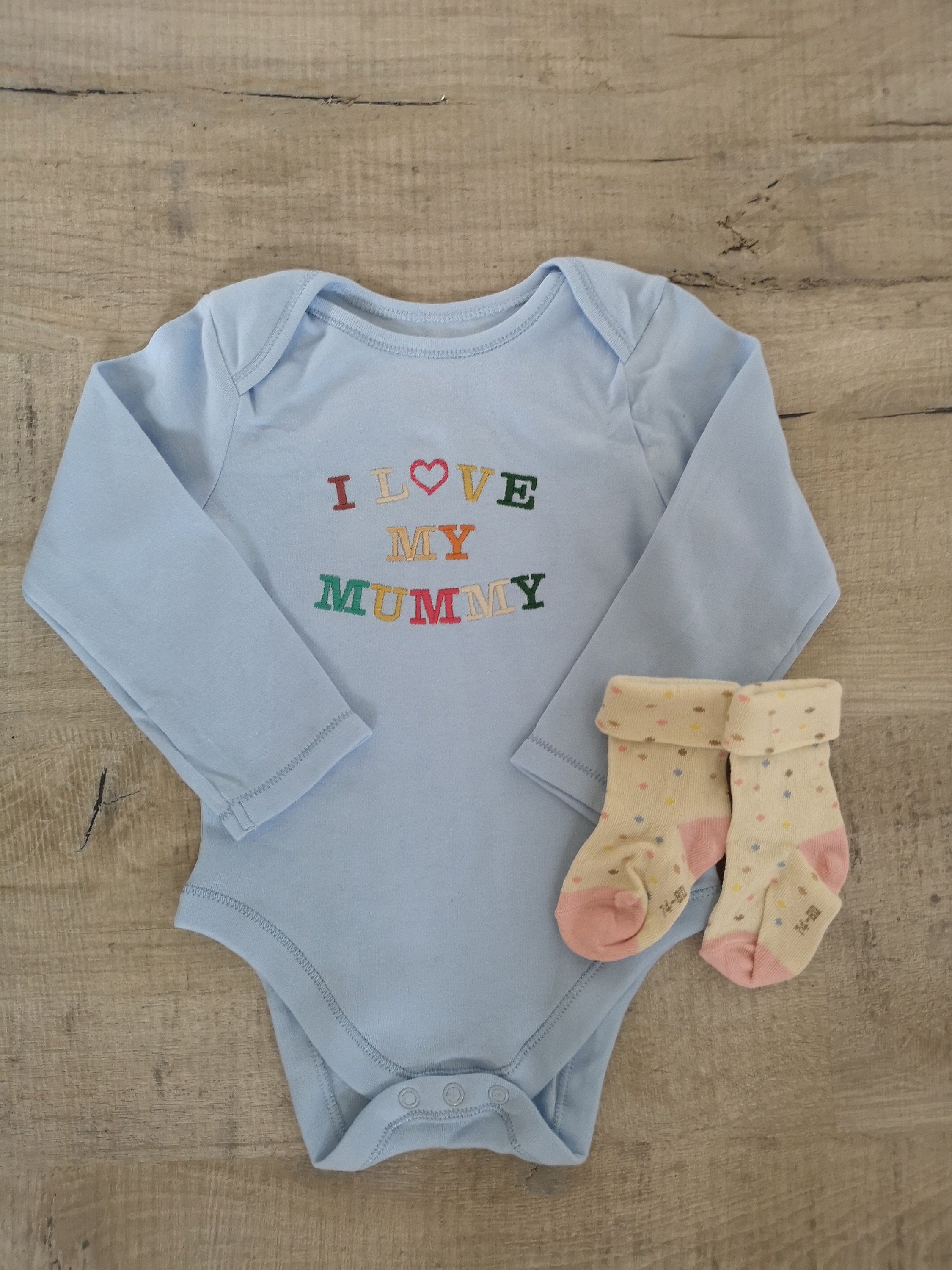 Father's day baby vest I love my daddy baby grow new dad Etsy