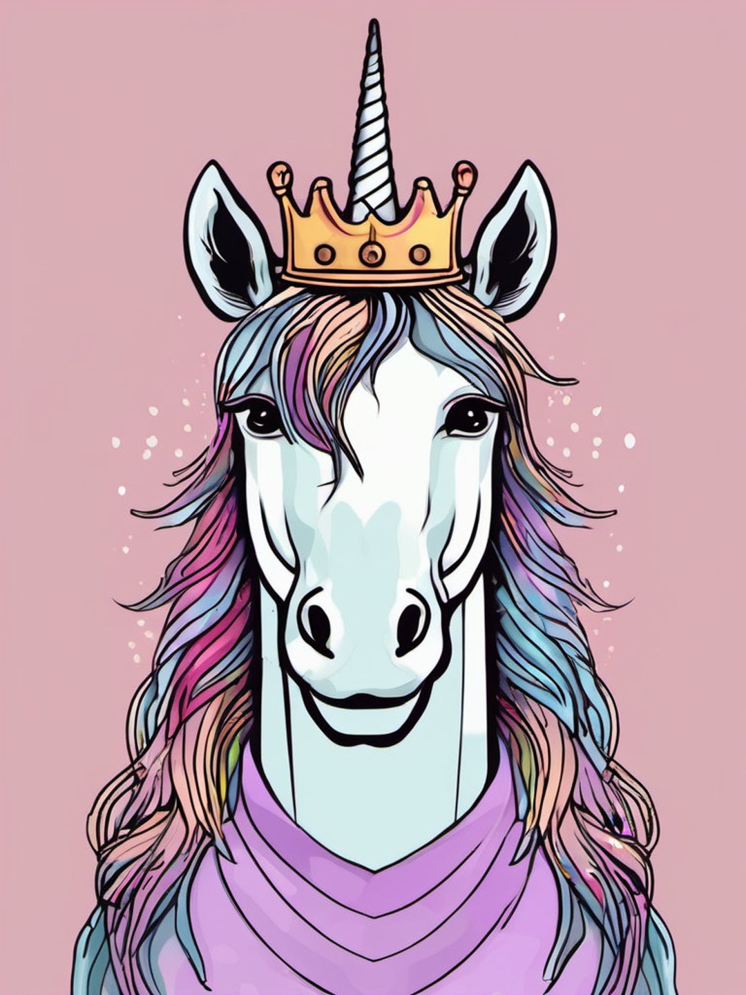 Unicorn Print, Print Unicorn - Etsy