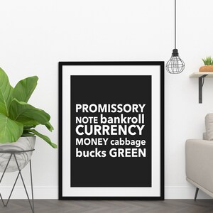 Belofte, afdrukbaar wanddecor, minimalistische prints, inspirerende citaten, downloadbare prints, woondecoratie, kantoorinrichting