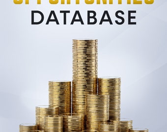 Income Opportunities Database, Work From Home, Extra Income, Downloadable, Instant