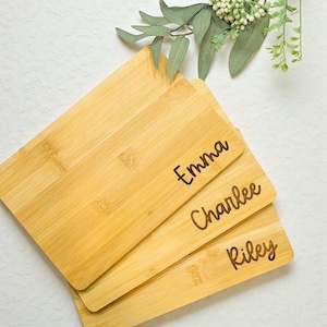 Mini charcuterie board, Kids charcuterie board, Personalized charcuterie board, Kids mini cutting board, Kid's snack board, Kids movie night