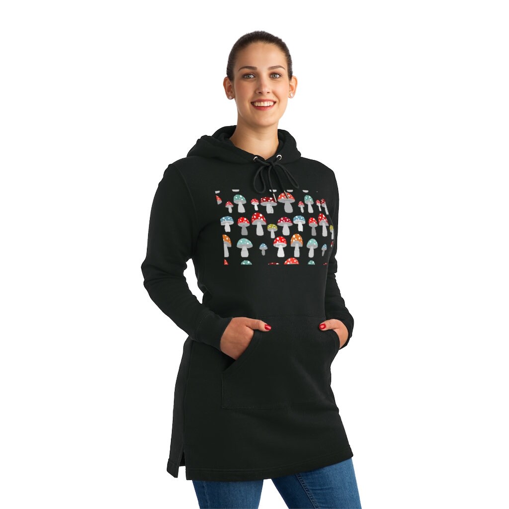 Color Block Streeter Hoodie Dress 