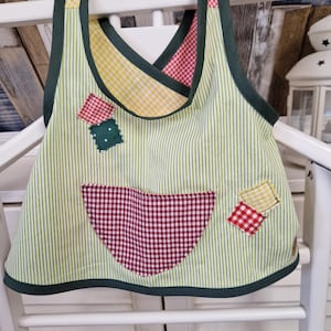 Swedish apron, size 62, cheeky brat, apron dress, carnival costume, baby clothes, apron