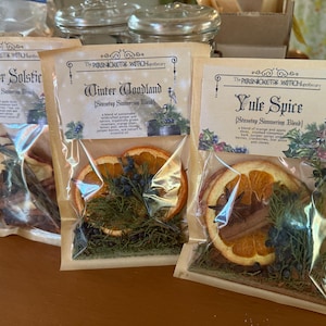 Winter Stovetop Simmering Blend: Solstice, Woodland, or Yule Spice