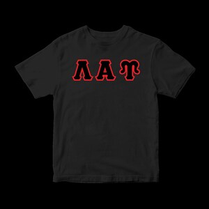Lambda Alpha Upsilon Black Tshirt