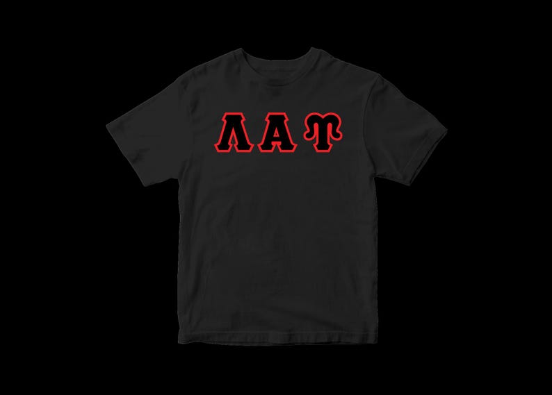 Lambda Alpha Upsilon Black Tshirt