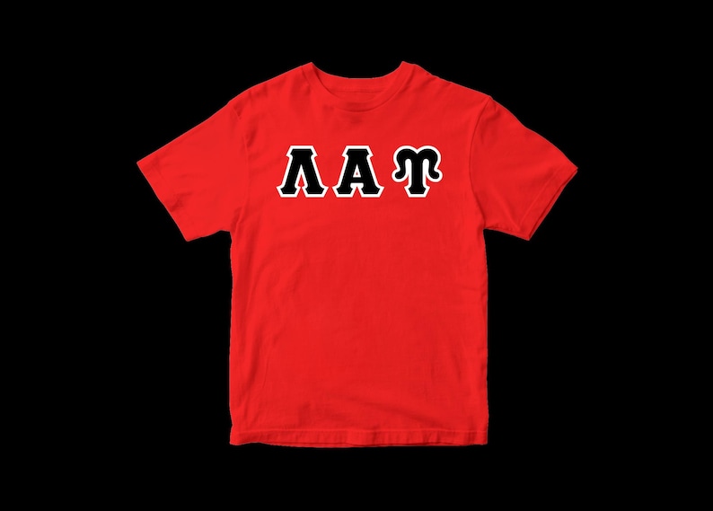 Lambda Alpha Upsilon Red Tshirt