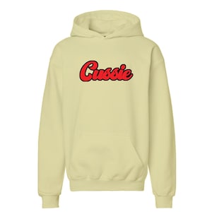 Greek Letter Sweater Chi Upsilon Sigma Sorority Beige Hoodie Machine Applique Twill Letter Patch