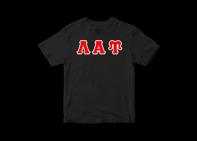 Lambda Alpha Upsilon Black Tshirt