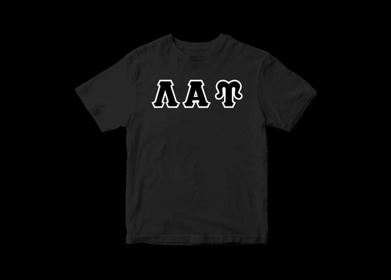 Lambda Alpha Upsilon Black Tshirt