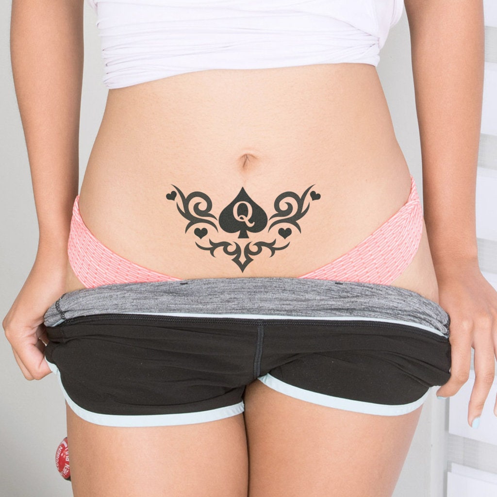 Sexy Qos Temporary Tattoo