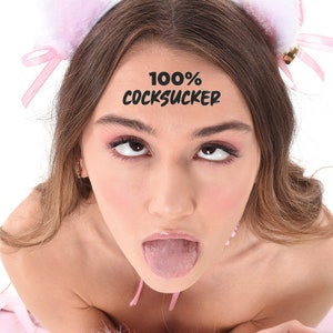2x Cocksucker 100% Temporary Tattoo