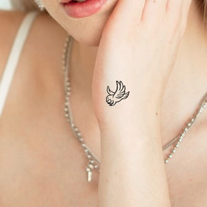 4 Eagle Temporary Tattoos
