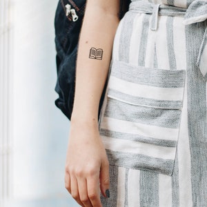 4 Book Temporary Tattoos