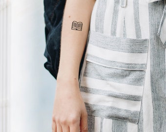 4 Book Temporary Tattoos