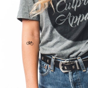 6 Bike Temporary Tattoos