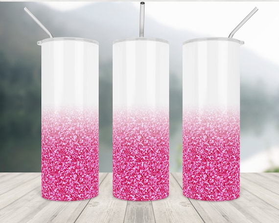 LV White and Pink PNG Tumbler Wrap – Glitter N Glitz Designs